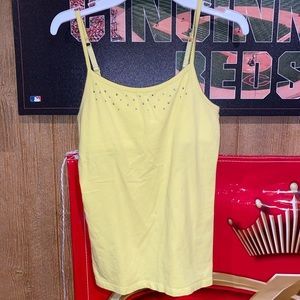 Girls Yellow Tank